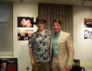 Robert Bidinotto with Brad Thor