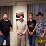 Authors Ian Graham, Brad Thor, Stephen England, and Robert Bidinotto